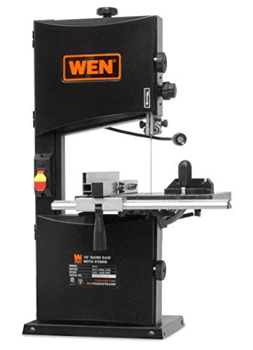 WEN Band Saw with Stand, 10-Inch, 3.5-Amp, Two-Speed (BA3962),Black