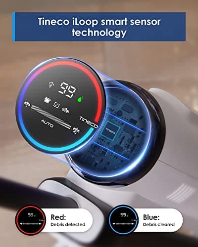 Tineco FLOOR ONE S5 Steam Cleaner Wet Dry Vacuum All-in-one, Hardwood Floor Cleaner Great for Sticky Messes & Tineco Replacement Brush Roller for Floor ONE S5 Steam Wet Dry Vacuum Cleaner