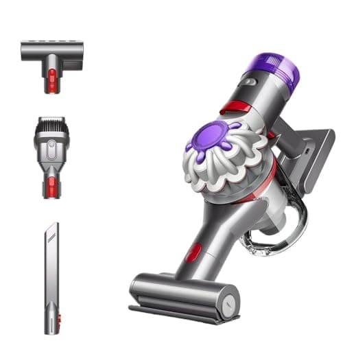 Dyson V8 Car+Boat HH15 Handheld Vacuum (Silver) - International Version (100V - 240V)