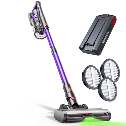 Knight 10 Cordless Vacuum Cleaner Set + an Extra Battery + 3 Packs Hepa Filter