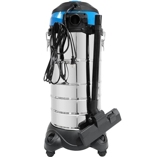 Dust Extractor Collector Wet & Dry 6.5-13.5 Gal. HEPA Filtration Systemfor Household and Jobsite Cleaning(11 Gallon (40 L))