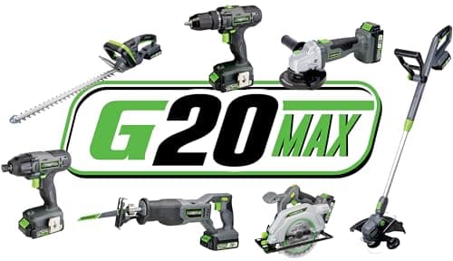 Genesis G20MAX 20V Cordless Circular Saw 6-1/2 inch with Laser & LED Light, Includes 24TCT thin-kerf blade, 2.0Ah Battery and Charger(GLCS2065B)