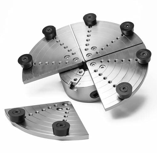 CK-3.75Z-FJ10 10" Flat Jaws for BMWOOD CK100 Series Woodturning Lathe chuck, Compatible with the Harbor Freight Bauer 23222A-B chuck.