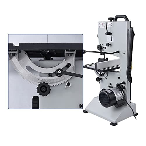 LOMCOT FS-D90 Multifunctional Band Saw Machine Small Home Woodworking Beads Cutting Machine Professional Band-Sawing Machine 500W, 32889104745