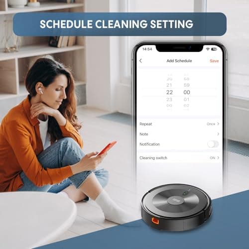 Robot Vacuum and Mop: 2-in-1 Robot Vacuum Cleaner 3000Pa Strong Suction & Tangle-Free & Alexa/APP Control & Self-Charging, Schedule Cleaning Robotic Vacuum for Pet Hair, Hard Floor, Carpet