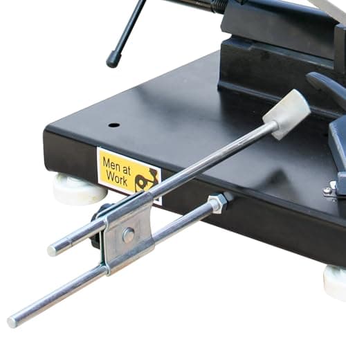 ​KAKA Industrial Benchtop Metal Cutting Band Saw 1000W, 40-88MPM Blade Speed, 0°-45° Adjustable Table, 3.3"x4.1" Cutting Capacity BS-85 for Metal/Wood/Plastic -110V