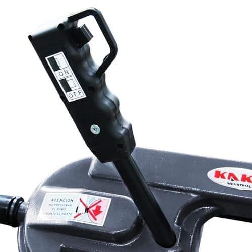 ​KAKA Industrial Benchtop Metal Cutting Band Saw 1000W, 40-88MPM Blade Speed, 0°-45° Adjustable Table, 3.3"x4.1" Cutting Capacity BS-85 for Metal/Wood/Plastic -110V
