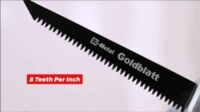 Goldblatt Folding Drywall Saw, Jab Saw, Hand Saws with Soft Grip Handle, Sheetrock Saws for Wallboard, Drywall, Plywood and PVC