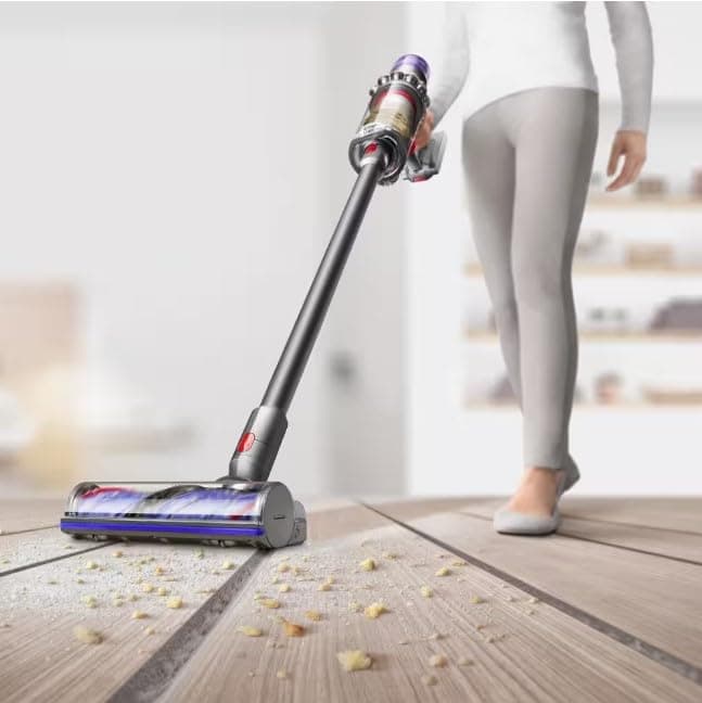 Dyson V11 Complete Bagless Cordless Stick Vacuum for All Floor Types with Grab-and-Go Floor Dok, Whole-Machine Filtration and Accessory Kit, Iron