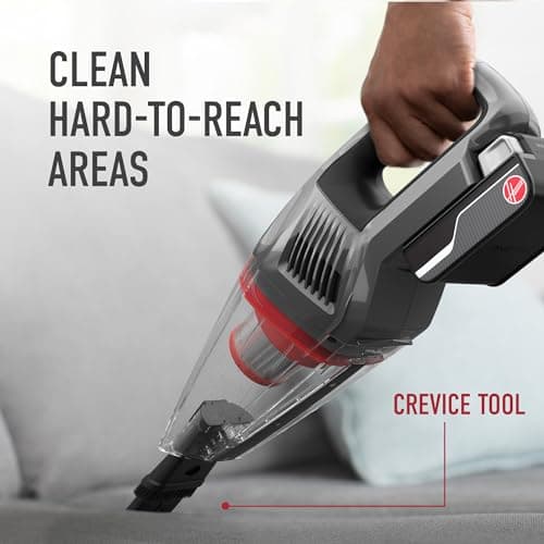 Hoover ONEPWR Cordless Handheld Vacuum Cleaner, Powerful Suction, Lightweight and Compact, Perfect for Quick Pick-Ups, Includes On-Board Crevice Tool, Portable Vacuum Cleaner