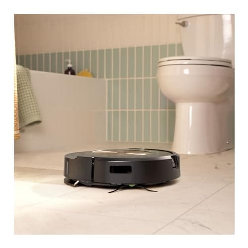 iRobot Roomba j9+ Self-Emptying Robot Vacuum – Powerful Suction, Identifies and Avoids Obstacles Like pet Waste, Self-Empties for 60 Days, Best for Homes with Pets, Smart Mapping, Works with Alexa​