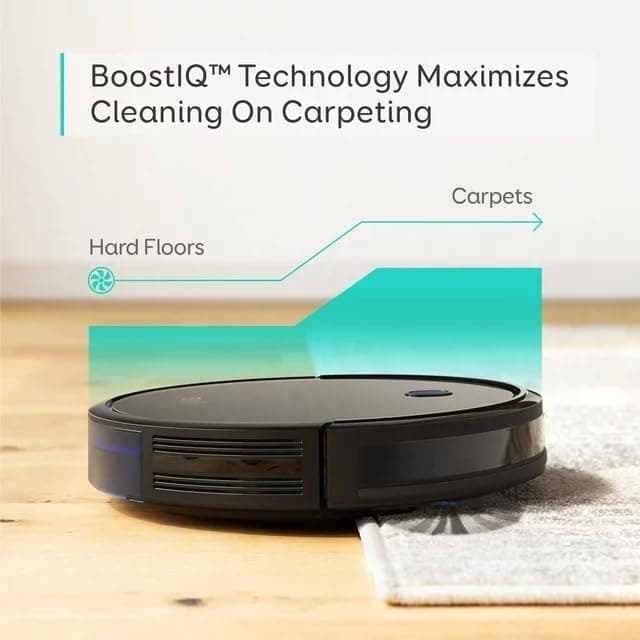 eufy BoostIQ RoboVac 11S (Slim), Robot Vacuum Cleaner, Super-Thin,Powerful Suction, Quiet, Self-Charging Robotic Vacuum Cleaner, Cleans Hard Floors to Medium-Pile Carpets