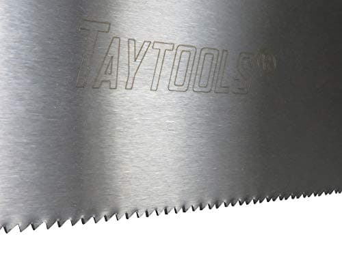 Lynx Garlick Taytools Thomas Flinn British 26” Crosscut Saw with Taper Ground Blade, Stained Beech Handle 10 TPI Filed for Cross Cutting