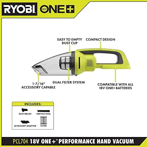 ONE+ 18V Cordless Performance Hand Vacuum (Tool only)