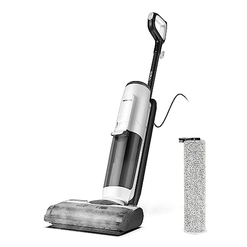 Tineco FLOOR ONE S5 Steam Cleaner Wet Dry Vacuum All-in-one, Hardwood Floor Cleaner Great for Sticky Messes & Tineco Replacement Brush Roller for Floor ONE S5 Steam Wet Dry Vacuum Cleaner