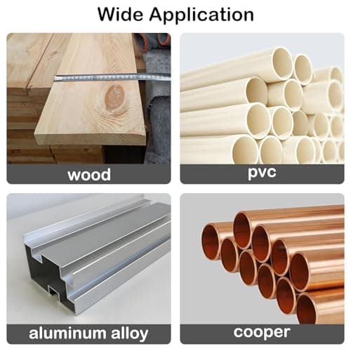 Aluminum Frame Mini Hacksaw with 10" Flexible Bi-Metal HSS Blade for Metal and Wood