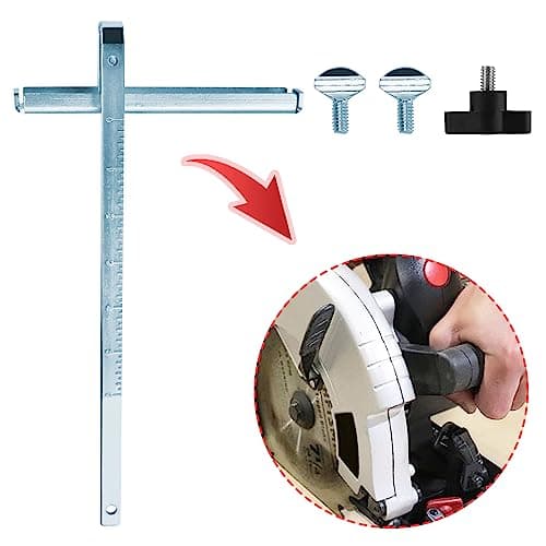 49-22-4146 Circular Saw Rip Fence Guide Kit Replaces 6405-6, 6390-20, 6390-21, 6394-21, 6460 Skateplate Circular Saw Guide
