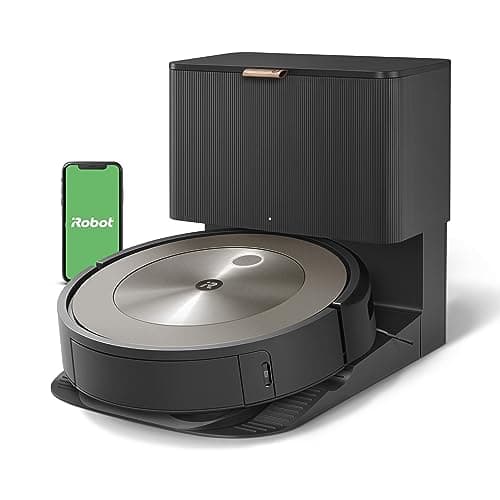 iRobot Roomba j9+ Self-Emptying Robot Vacuum – Powerful Suction, Identifies and Avoids Obstacles Like pet Waste, Self-Empties for 60 Days, Best for Homes with Pets, Smart Mapping, Works with Alexa​
