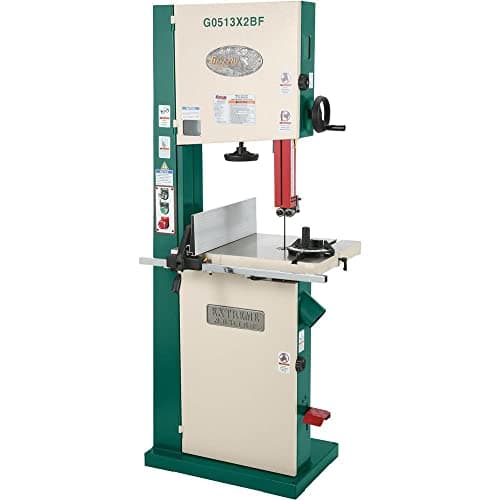 Grizzly Industrial G0513X2BF - 17" 2 HP Extreme-Series Bandsaw w/Cast-Iron Trunnion & Foot Brake