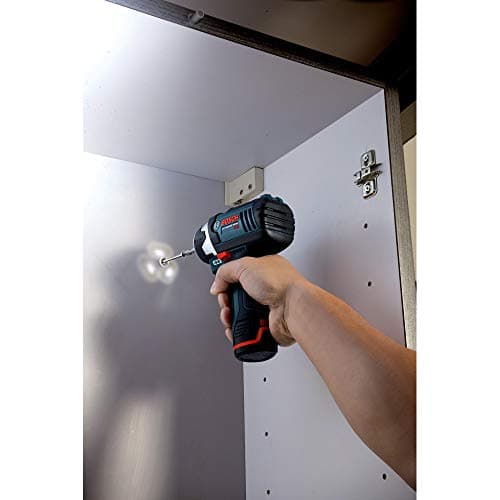 BOSCH PS41-2A 12V Max 1/4-Inch Hex Impact Driver Kit with (2) 2.5Ah Batteries