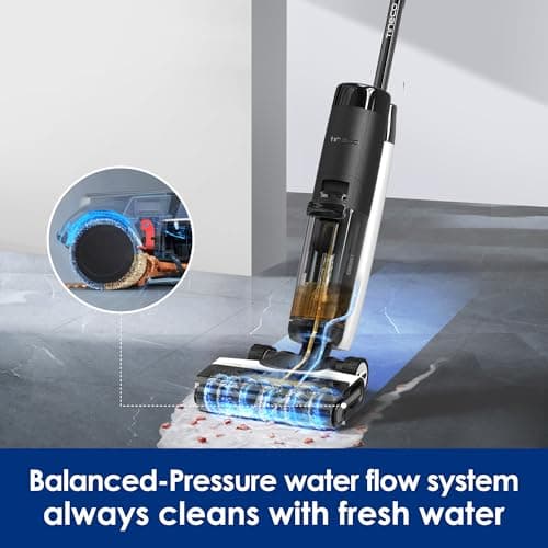 Tineco FLOOR ONE S7 FlashDry Smart Cordless Wet Dry Vacuum Cleaner & Floor Cleaning Solution