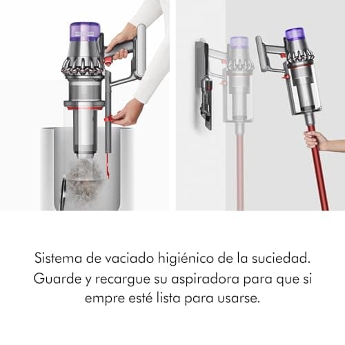 Dyson Outsize Origin Cordless Vacuum, Nickel/Red