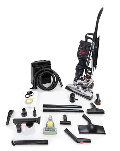 Kirby Avalir Vacuum Cleaner Loaded with Attachment and 5 YR Warranty (Renewed), Black