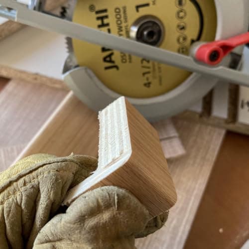 3Pack 4-1/2 Inch 120T Circular Saw Blade 3/8 Inch (9.5mm) Arbor, Plywood, OSB, Paneling and Vinyl Siding Fast and Smooth Cutting Saw Blade