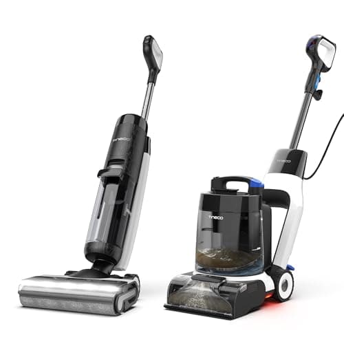 Tineco Floor ONE S7 PRO Cordless Wet Dry Vacuum Cleaner & Carpet ONE Cruiser Smart Carpet Cleaner, Self-Cleaning and FlashDry, Deep Cleaning