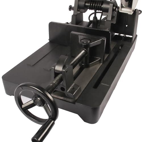 KAKA INDUSTRIAL Metal Cutting Chop Saw 14-Inch, 15-Amp Motor, Cuts Steel, Rebar, Iron, Aluminum, 0-45° Adjustable Angle CHS-355