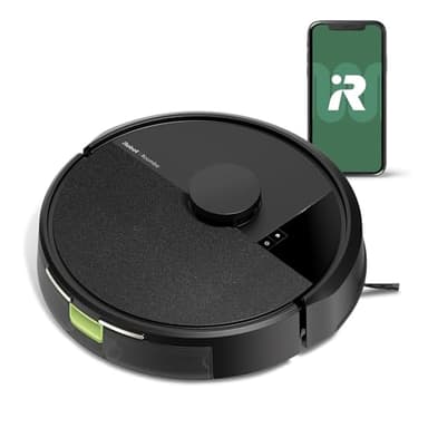 Roomba 105 Vac Robot Vacuum - Easy to use, Intense Power-Lifting Suction, LiDAR Navigation, Multi-Surface Cleaning, Cleans in Neat Rows, Self-Charging