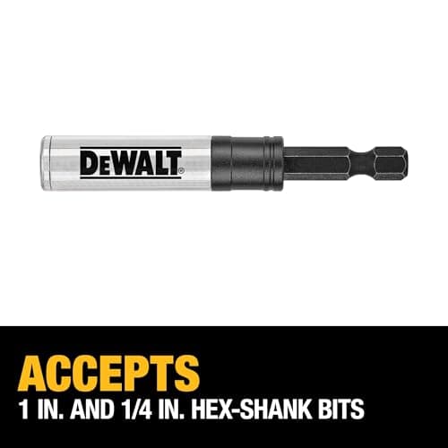 DEWALT Bit Holder, 3-in-1, Impact Ready (DWA3HLDFT)