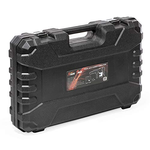 XtremepowerUS 3000BPM Demolition Chipping Jack Hammer w/Chisel Bit & Case Electric 1000W Demolition Construction Concrete Breaker Punch Drill Chipping Hammer