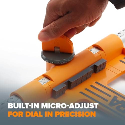 BORA NGX Twin Rail Rip Cut Circular Saw Guide Rail System with Crosscut sled Makes Consistent Straight Repeatable Rip Cuts up to a Half-sheet of Plywood Using a Rip Guide for Circular Saw - 546250
