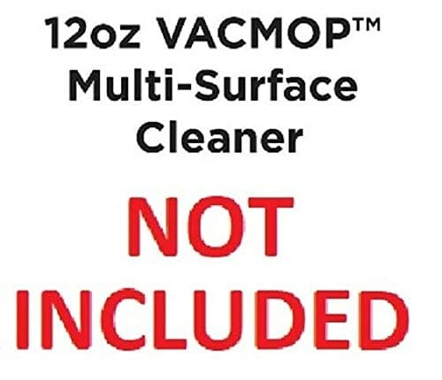 Shark VM200 VACMOP Pro Cordless Hard Floor Vacuum Mop with Disposable Pad, Charcoal Gray -(Renewed)-12oz vacmop Multi-Surface Cleaner not Included