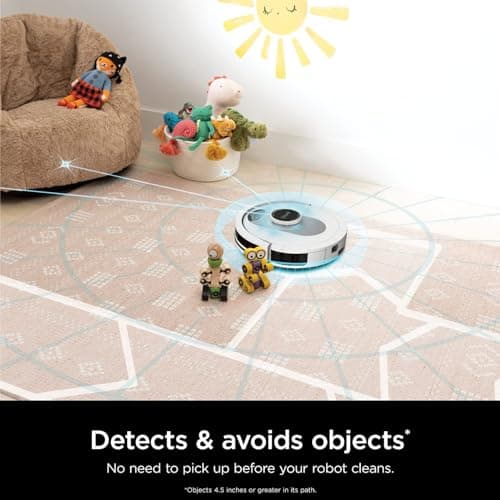 Shark AI Ultra Voice Control Robot Vacuum with Matrix Clean Navigation, Home Mapping, 60-Day Capacity, XL Self-Empty Base for Homes with Pets, Carpet & Hard Floors