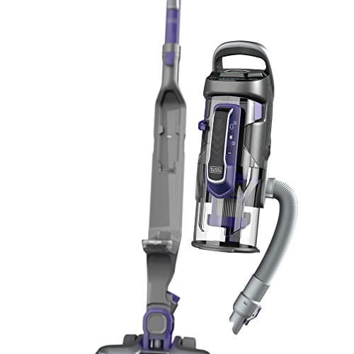 BLACK+DECKER HCUA525JP Cordless 2-in-1 Stick Vacuum, Powerseries Pro 20V Pet Vacuum, Purple