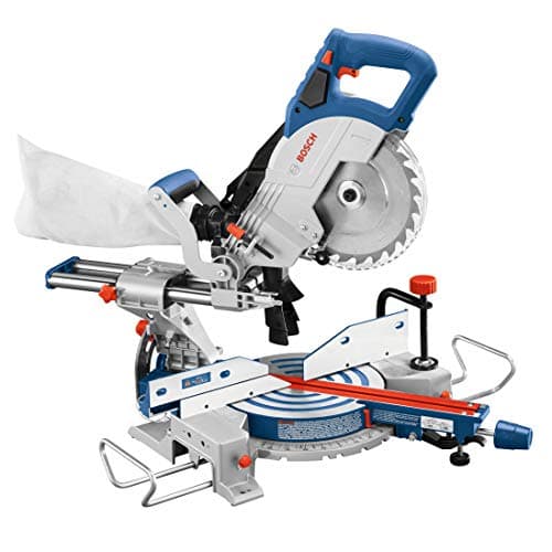 Bosch GCM18V-08N14-RT 18V Single-Bevel Slide 8-1/2 in. Cordless Miter Saw Kit (8 Ah) (Renewed)