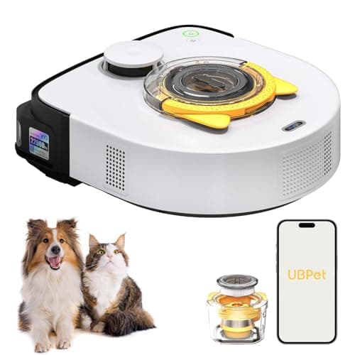 Robot Vacuum Cleaner, 22,000Pa Ultra-Strong Suction - Automatic Robot Vacuum for Pet Hair & Carpets, Tangle-Free Cleaning, Smart Mapping with LiDAR Navigation, App Controlled Vacuum Robot