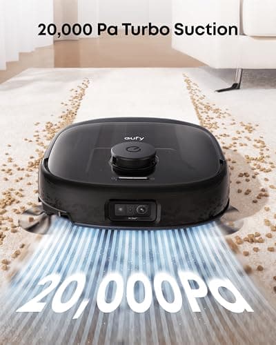 eufy E28 Omni Robot Vacuum and Mop Combo,HydroJet System,with Portable Deep Cleaner for Carpet,20,000Pa Turbo Suction,Zero-Tangling,Corner to Edge Deep Cleaning,with auto All-in-One Station