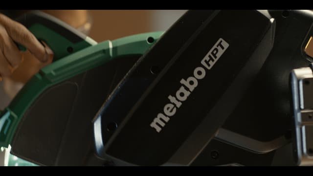 Metabo HPT 12-Inch Dual Bevel Sliding Miter Saw, 4000 RPM No-Load Speed, 45° Left and Right Bevel Range, Precision Miter Angles, 9 Detent Stops, Xact Cut Shadow Line, C12RSH3