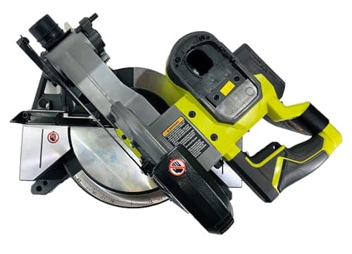 RYOBI 18-Volt ONE+ Cordless 7-1/4 in. Compound Miter Saw (Tool Only) with Blade (Renewed)