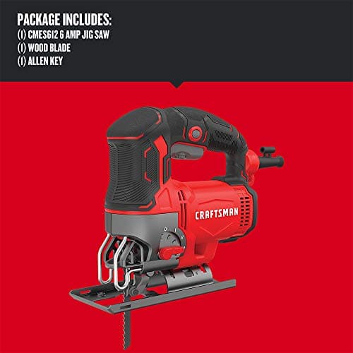 CRAFTSMAN Jig Saw, 6.0-Amp, Corded (CMES612)