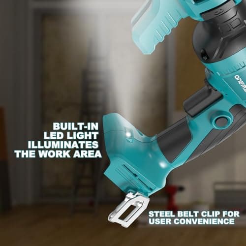 20V MAX Brushless Cordless Drywall Screw Gun 4200RPM Auto-Feed Screwdriver with Depth Adjustment | Compatible with Collated Attachments & LED Light (Tool Only)