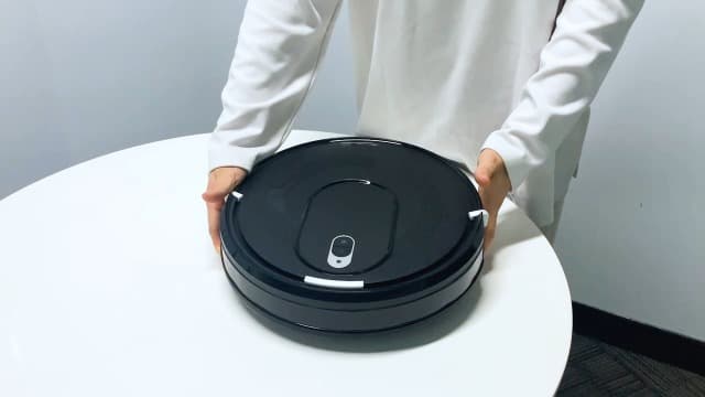 W6+ Robot Vacuum Cleaner,2800Pa Suction,720ml Large Capacity,120 Mins Runtime,Self-Charging Slim Robotic Vacuums,APP/Voice/Remote Control,No Entanglement Suction Port Ideal for Pet (Black)