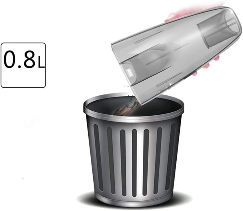 Cordless Vacuum Cleaner, Cordless Vacuum Cleaner 2 in 1 Handheld Stick Vacuum, 100W Rating Power with Rechargeable Li-Ion Battery, Low-Noise, Stick Handheld Vacuum Cleaner, for Carpet Car Pet Ha