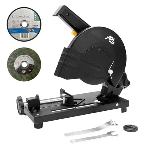 6 Inch Cut off Saw Metal Cutting Chop Saw Miter Saw 45° Angle iron/Rebar/Iron/Plastic Cutting