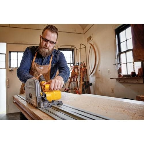 DEWALT 60V MAX* Circular Saw, 6-1/2-Inch, Cordless TrackSaw, Tool Only (DCS520B)