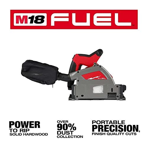 for Milwaukee 2831-20 M18 FUEL 18V 6-1/2" Cordless Plunge Track Saw - Bare Tool