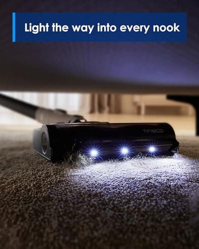 Tineco A20 Cordless Stick Vacuum Cleaner, Powerful Suction, 3 Modes for Multi-Level Messes & Replacement HEPA Filter & Cover Assembly for A20